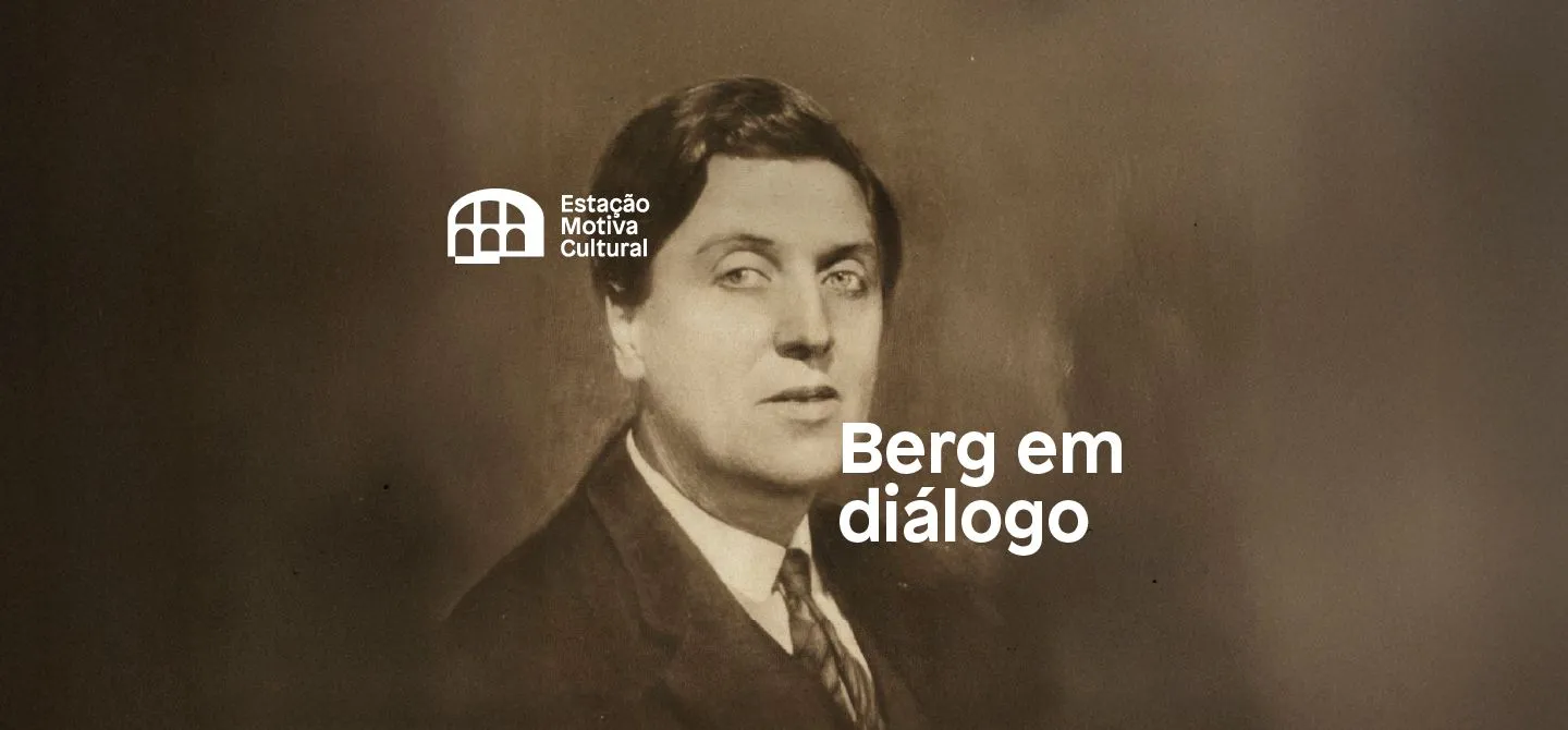 A imagem mostra Alben Berg, um homem branco de cabelos castanhos.