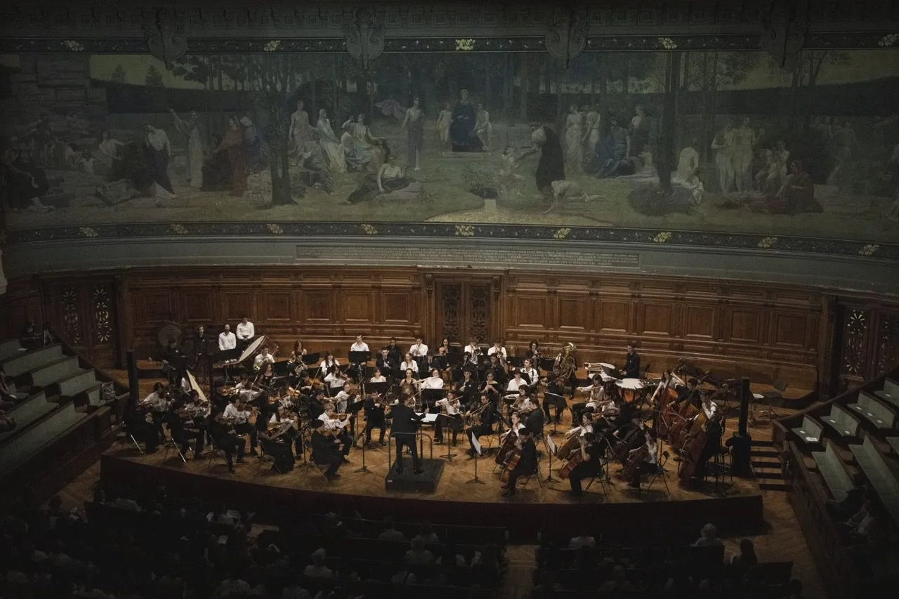 Orquestra EMESP Tom Jobim em palco