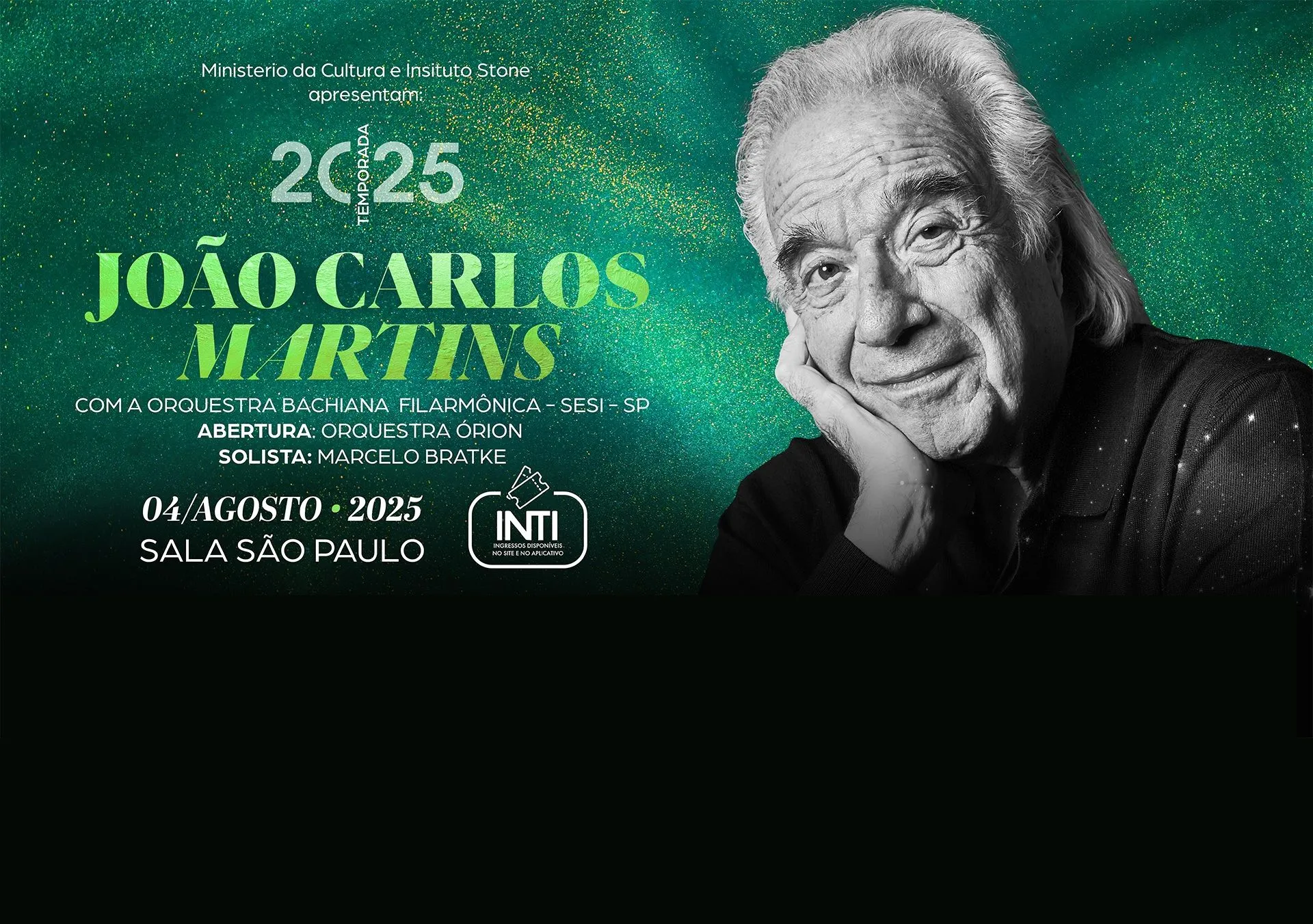 Foto de Maestro João Carlos Martins e Orquestra Bachiana Filarmônica SESI-SP