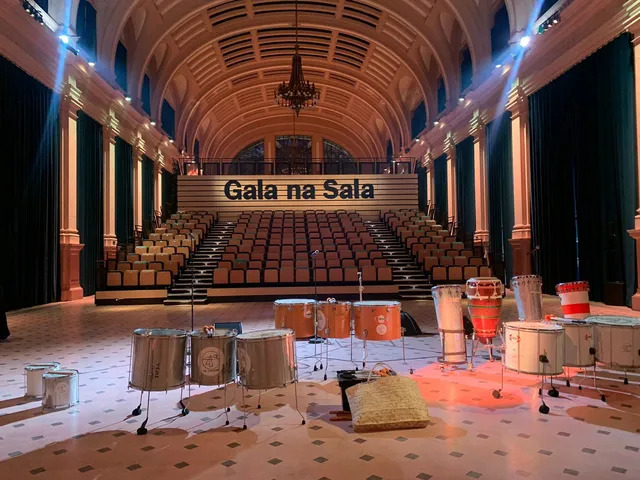 Vista da platéia da Estação Motiva Cultural.